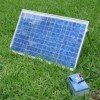 Auto-Sensing 6- and 12-Volt 30-Wt Solar-Powered Lead-Acid Battery Charger